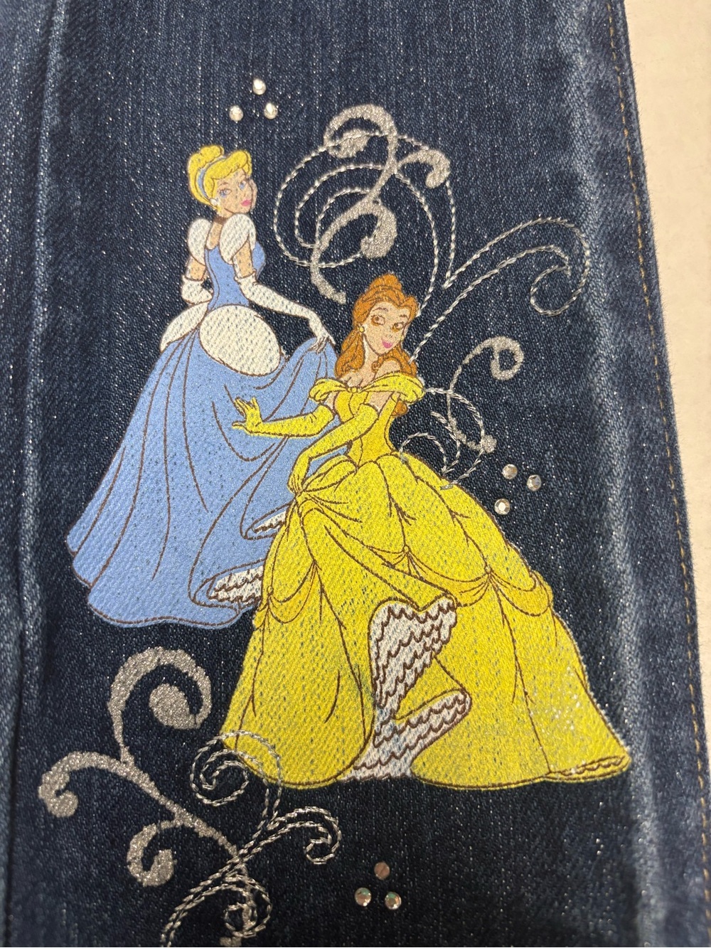 Disney princess jeans size 7 - Picture 4 of 16